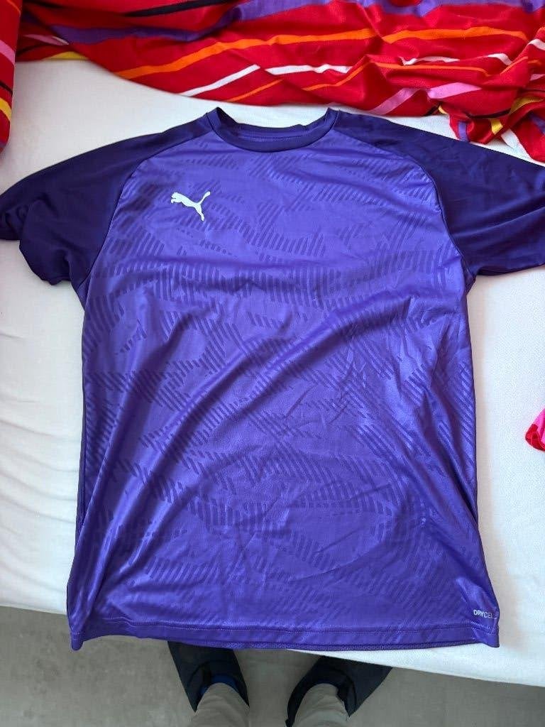 puma t shirt, maat M, paars, Ophalen of Verzenden, Zo goed als nieuw, Maat 48/50 (M), Paars