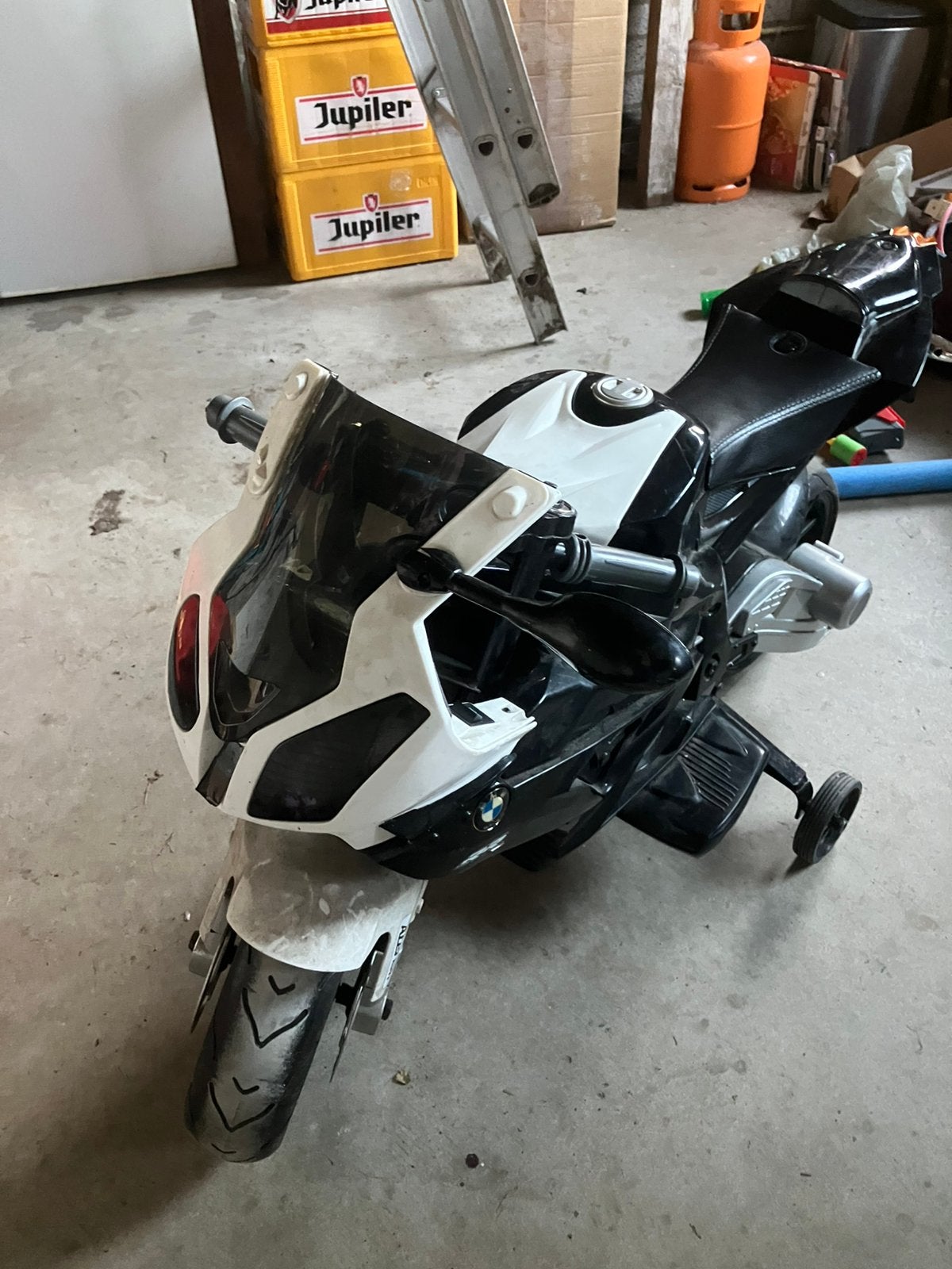 Elektrische BMW RR 1000 kindermotor, Ophalen, Gebruikt, Overige typen