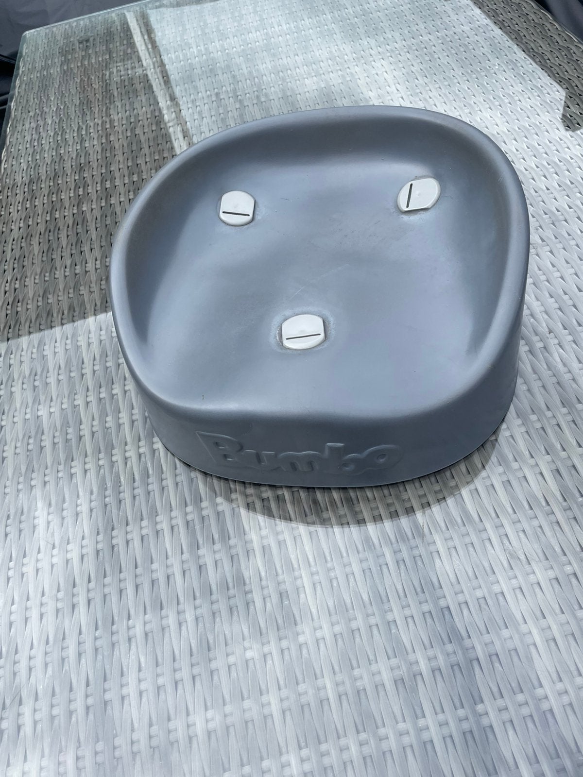 Bumbo Babyzitje Grijs - Comfortabel en Veilig, Ophalen, Gebruikt, Overige typen