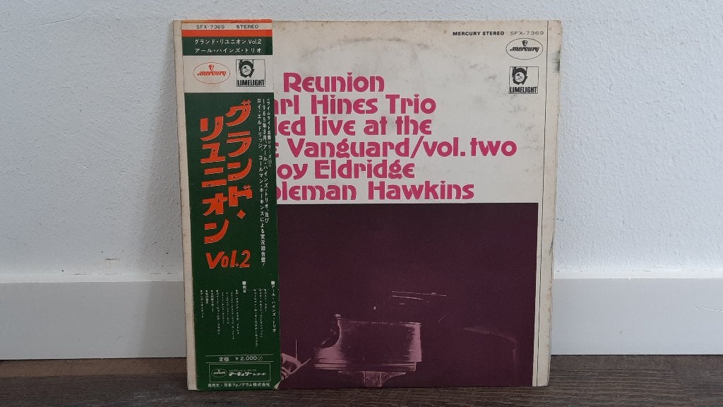 The Earl Hines Trio – Grand Reunion Vol. Two LP, Japan Promo, LP, Gebruikt, Promo, Ophalen of Verzenden
