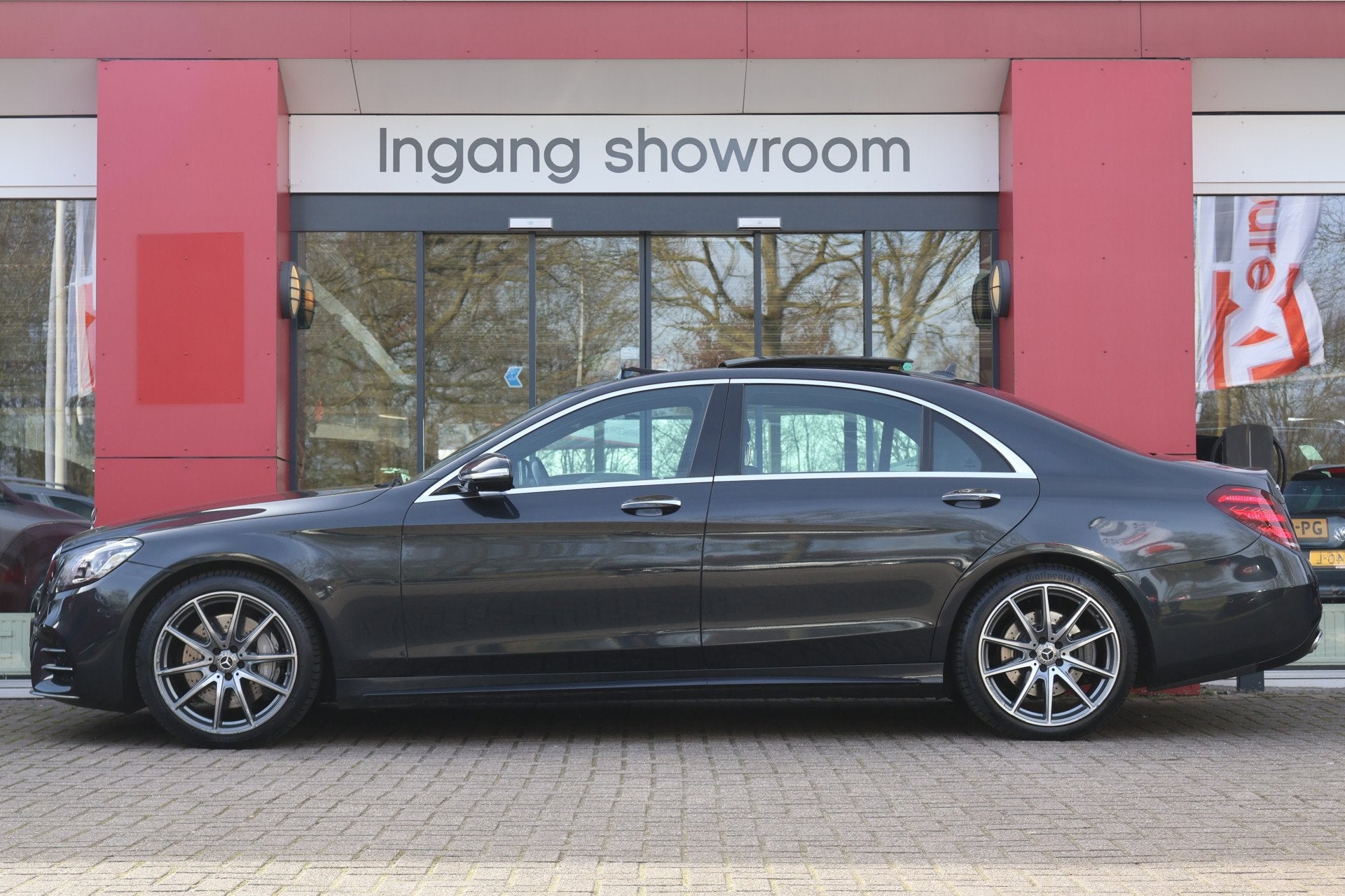 Mercedes-Benz S-Klasse 350d 4Matic Lang | Panoramadak | ACC, Auto's, Automaat, Gebruikt, 2925 cc, Zwart