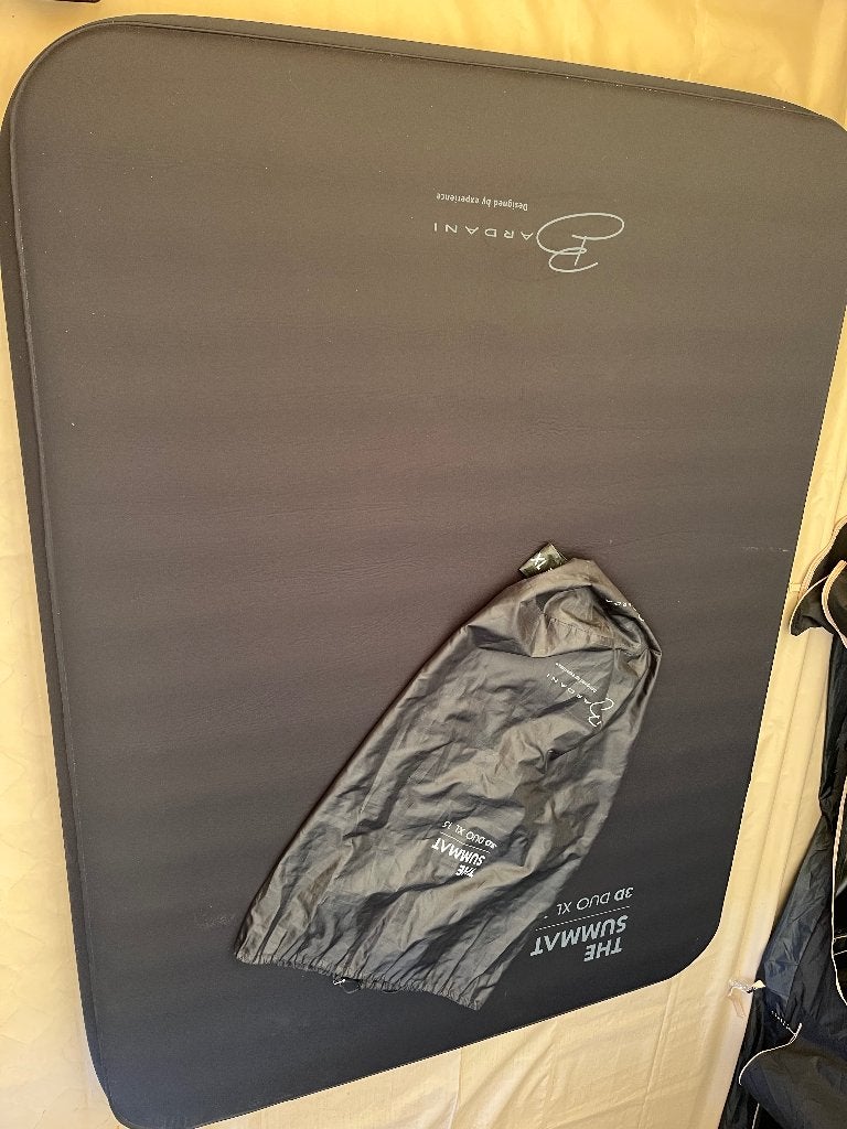Bardani the Summat 3D duo XL 15 slaapmat, Caravans en Kamperen, Ophalen, Zo goed als nieuw, 2-persoons