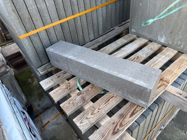 muurblok 12x12x60 taupe tv, Ophalen, Blok, Nieuw, Minder dan 25 cm