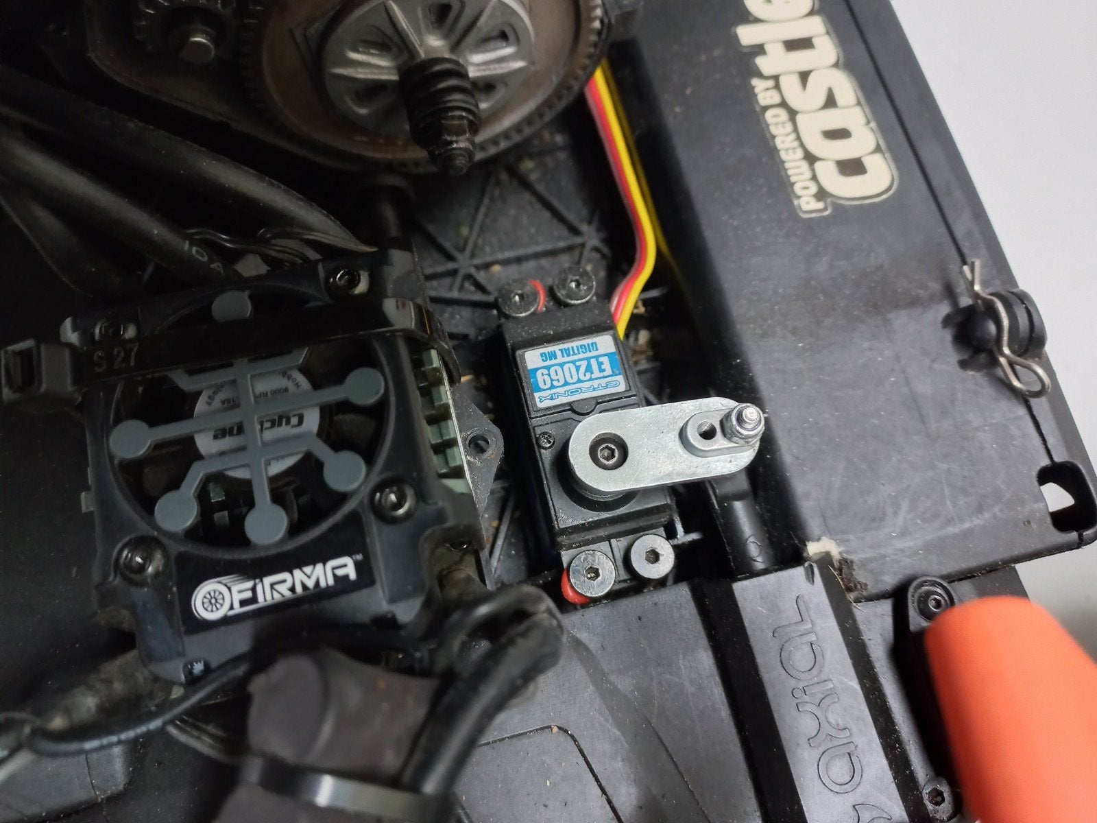 axial yeti XL 1/7, Elektro, Gebruikt, Auto offroad, Ophalen of Verzenden