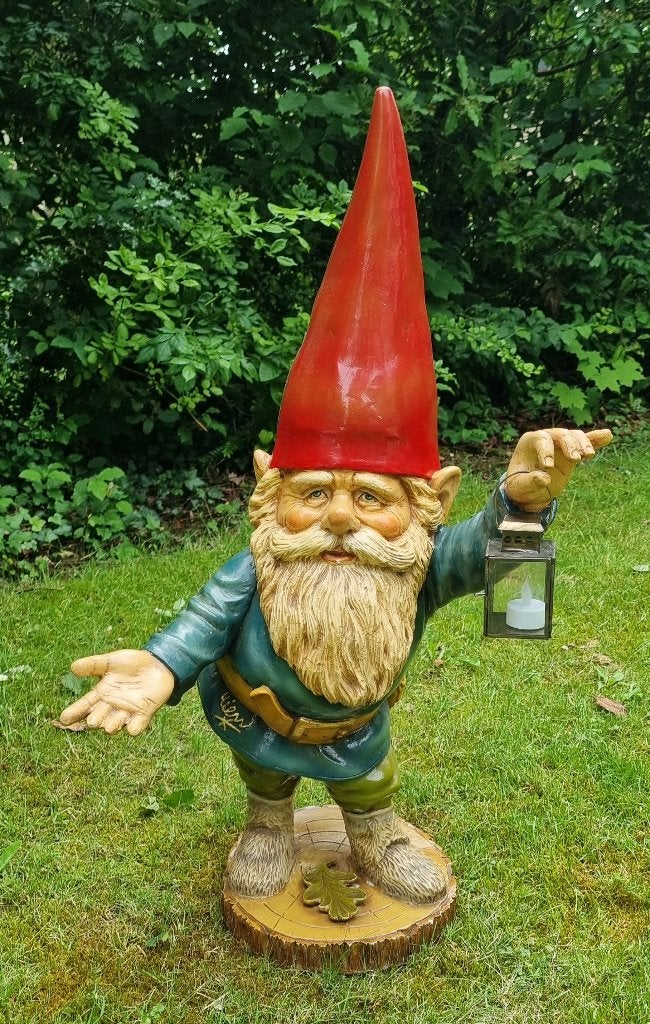 Rien Poortvliet / David de kabouter, Tuin en Terras, Tuinbeelden, Ophalen, Gebruikt, Tuinkabouter