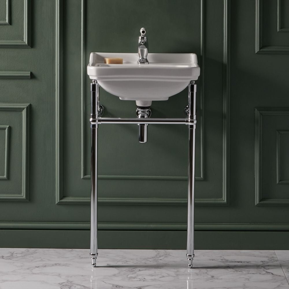 Wasbak - Hudson Reed - Rectangular Washbasin 50cm x 35cm, Huis en Inrichting, Ophalen, 50 tot 100 cm, Zo goed als nieuw, Minder dan 100 cm