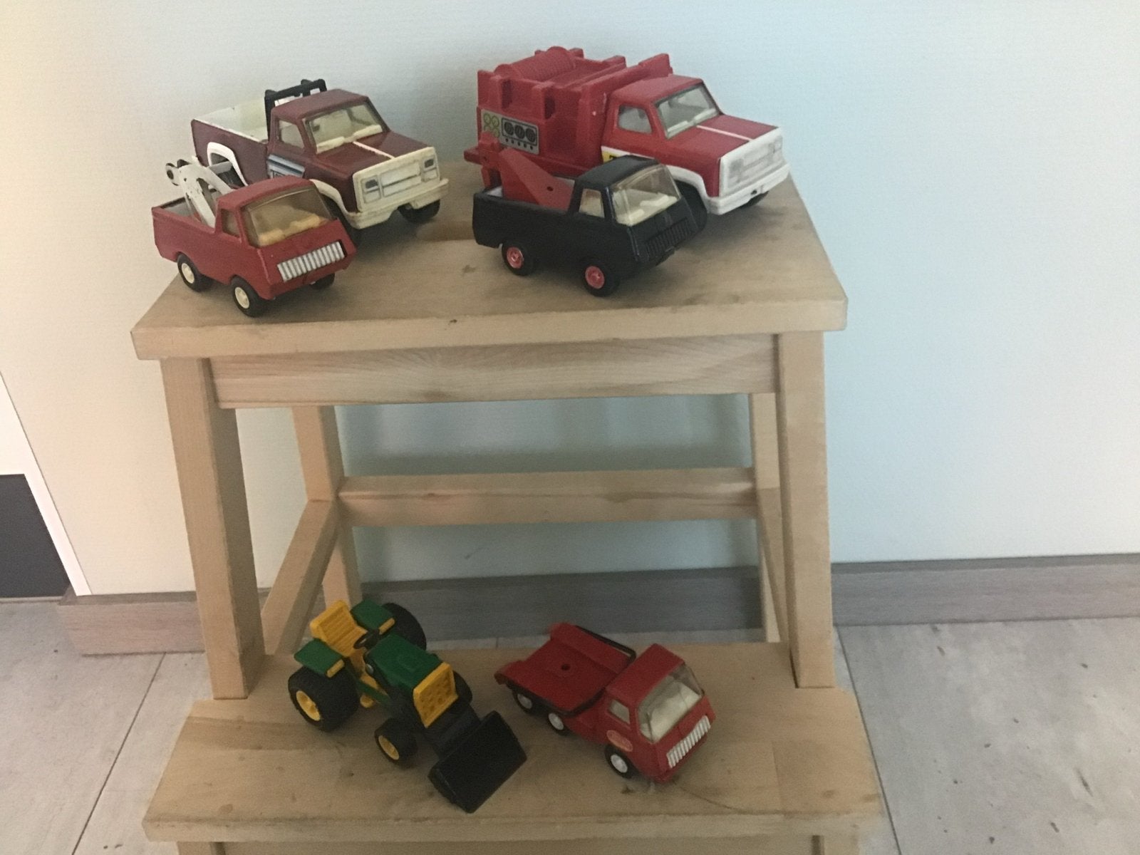 6 Tonka auto's - Vintage speelgoedvoertuigen, Ophalen of Verzenden, Gebruikt