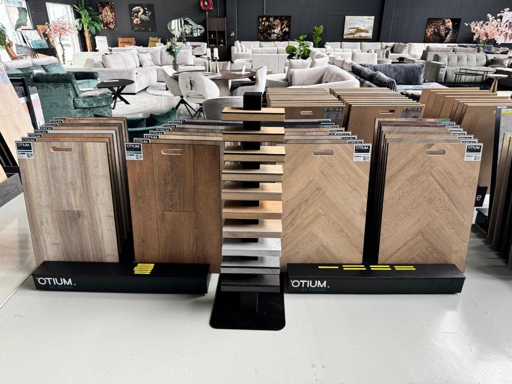 Laminaat 8mm €12,95/m² incl. ondervloer + plinten | 6 decors, 75 m² of meer, Zo goed als nieuw, Info@ivloer.nl, Stuartweg 1G Vianen