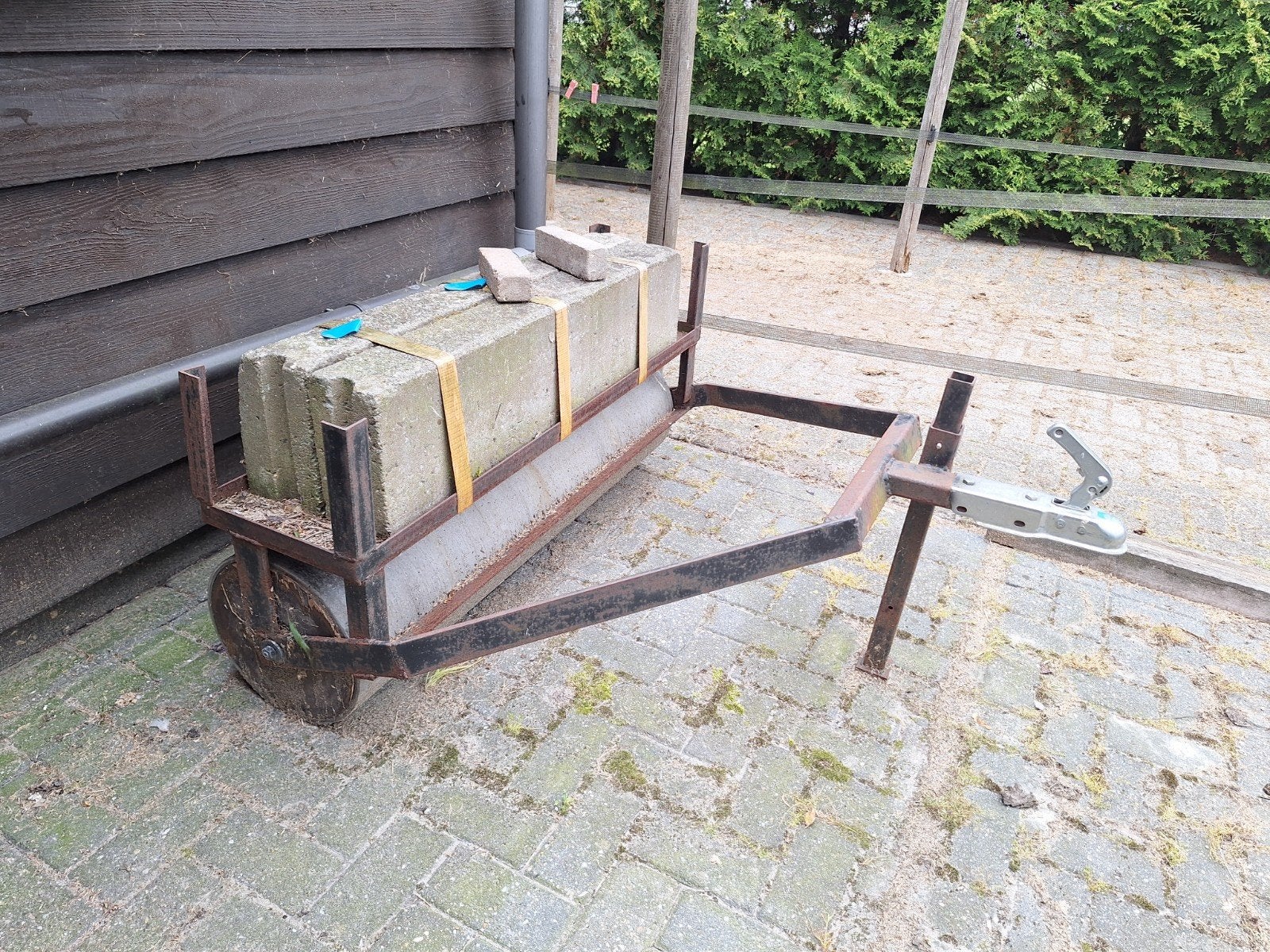 - LANDROL MET WERK -, Ophalen, Grondbewerking