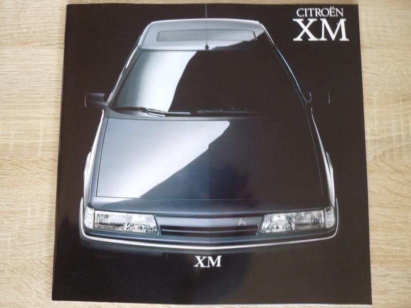 Citroën XM, brochure 9/1990, Boeken, Verzenden, Zo goed als nieuw, Citroën