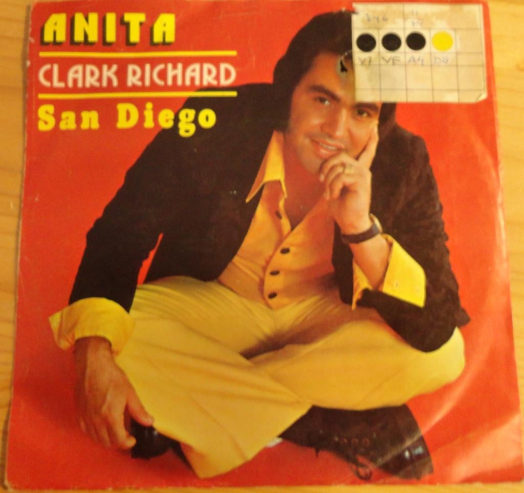 Clark Richard > Anita, Gebruikt, 7 inch, Single, Ophalen of Verzenden