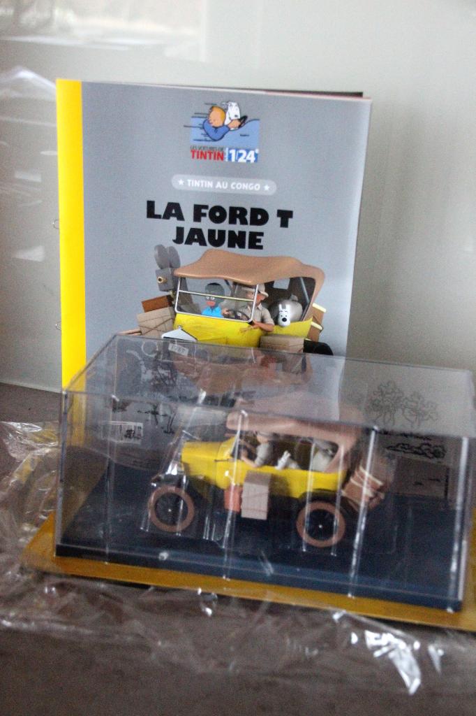 Kuifje in Congo auto 1/24 Tintin n 71 Hergé Ford T NEW!, Verzenden, Kuifje, Nieuw, Beeldje of Figuurtje