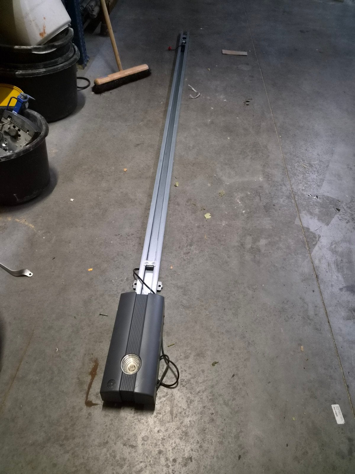 Hörmann ProMatic Garagedeuropener met rail garagedeur opener, Garagedeur, Ophalen of Verzenden, Kunststof, Gebruikt