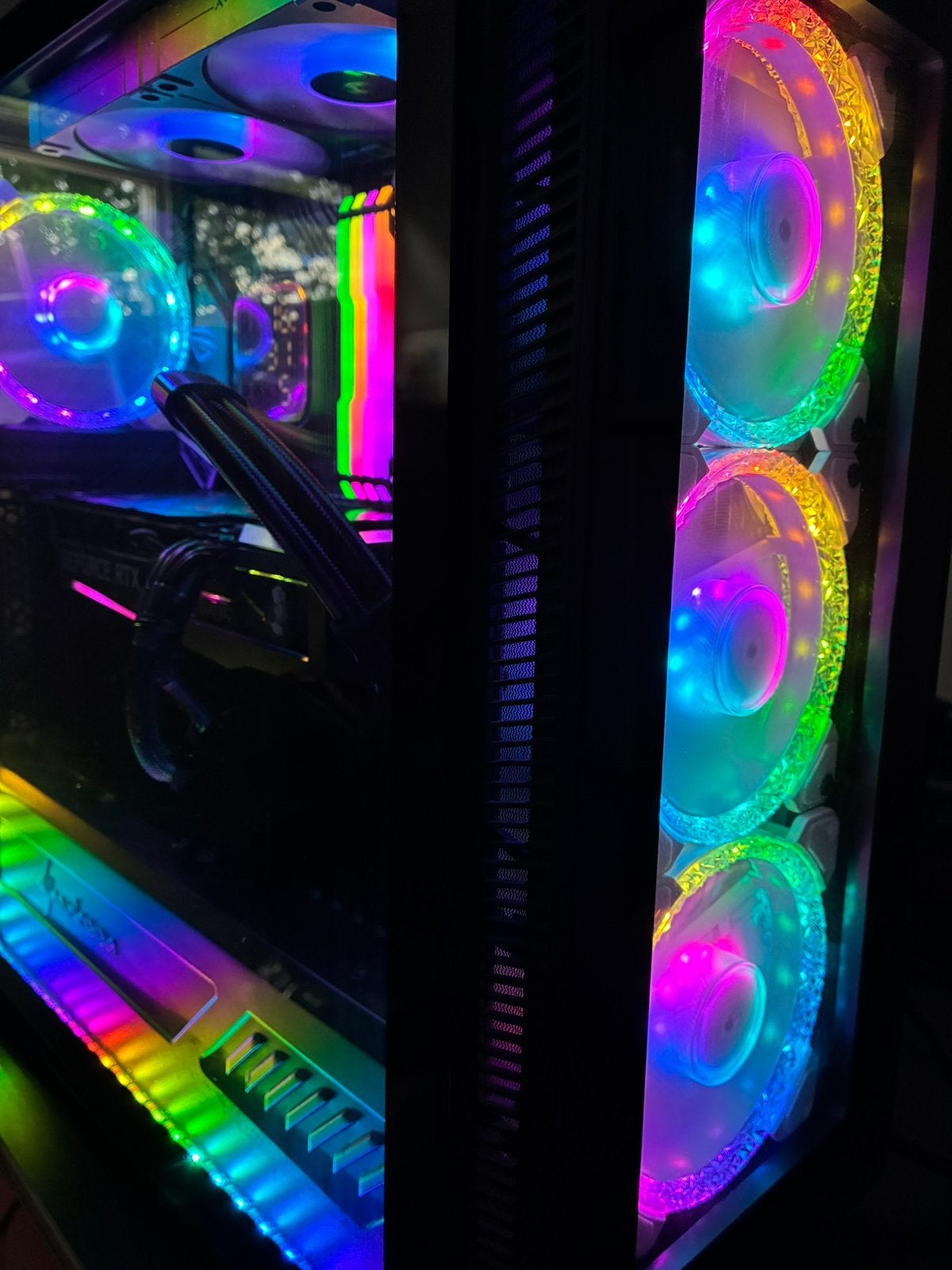 Gaming PC Intel Core i9 11900KF RTX3070 LCD 32GB FULL RGB !, Computers en Software, Desktop Pc's, Gebruikt, 32 GB, Intel Core i9