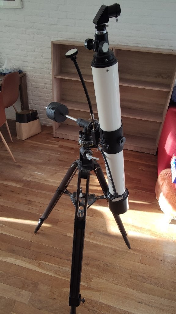 Klassieke Japanse Pollux Astronomische Telescoop, Ophalen, Gebruikt, Minder dan 80 mm, Lenzentelescoop (refractor)