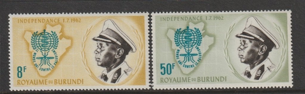 TSS Kavel 830013 Burundi pf minr 40+41 Malaria, Ophalen, Overige landen, Postfris