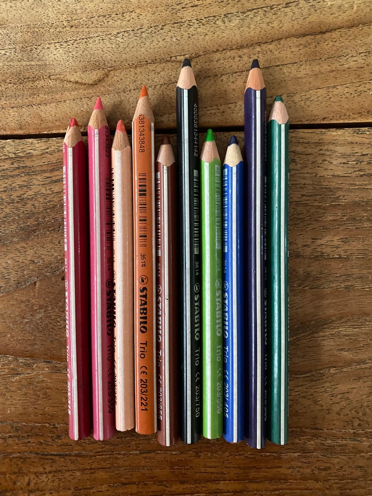 10x Stabilo potloden, Hobby en Vrije tijd, Tekenen, Ophalen, Gebruikt, Potlood of Stift