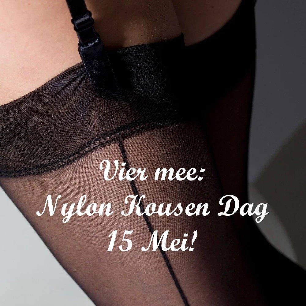 Celibrate Nylon Stocking Day / Nylon Kousen Dag - 15 May, Kleding | Dames, Ophalen, Stay-up kousen, Nylon Kousen, Zwart