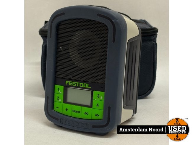 Festool BR10 DAB+ Radio, Festool, Zo goed als nieuw, Support@festool.com, Festool GmbH, WertstraÃŸe 20, 
73240 Wendlingen
Germany
