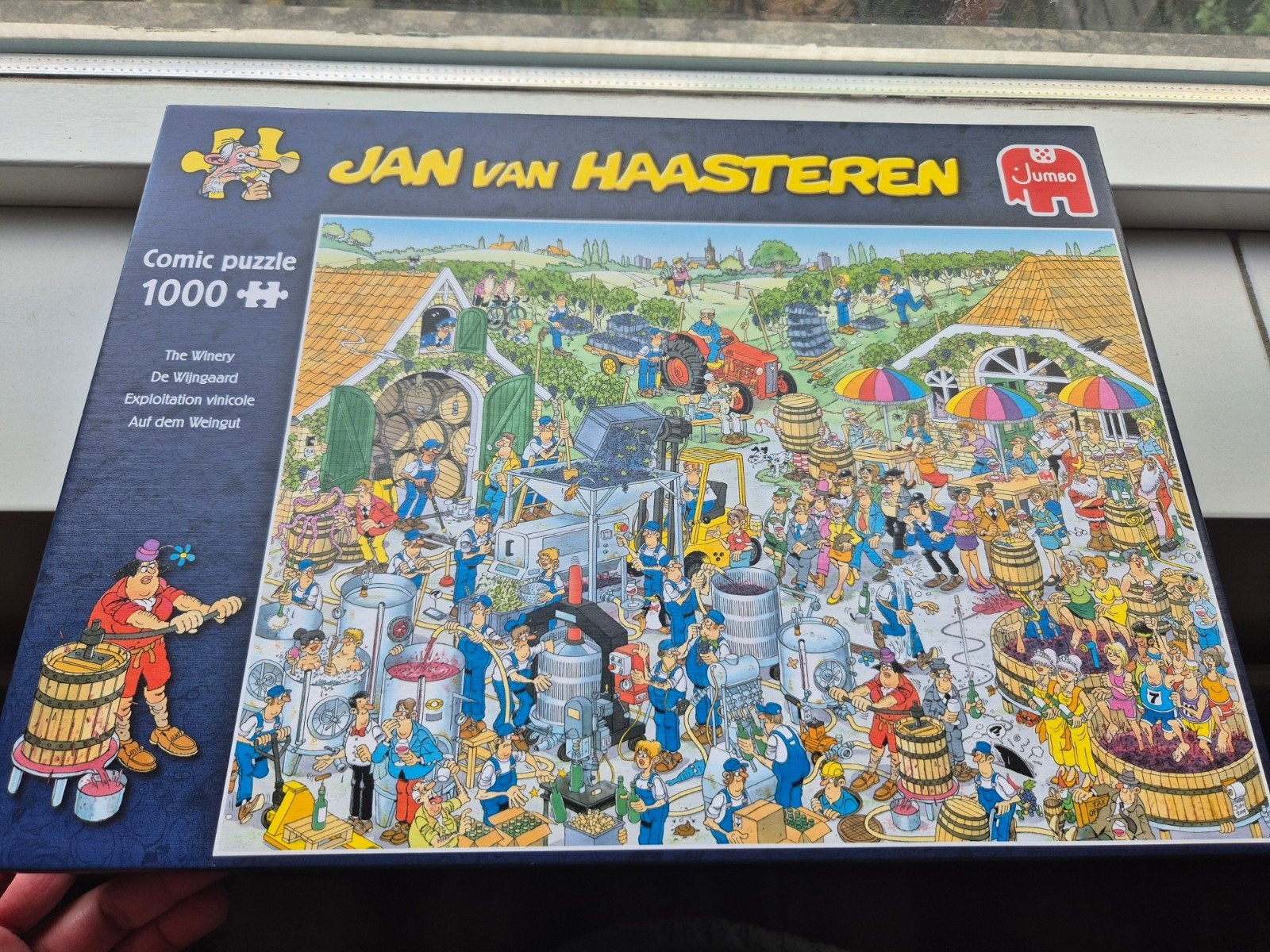 Jan van Haasteren De Wijngaard, Ophalen of Verzenden, 500 t/m 1500 stukjes, Zo goed als nieuw, Legpuzzel