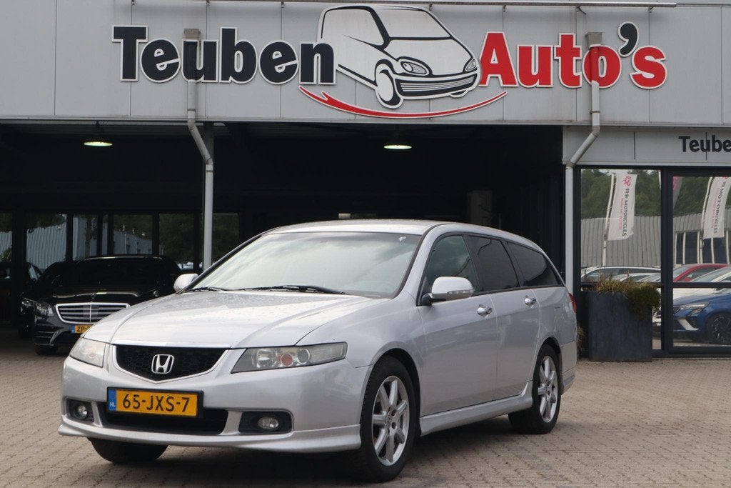 Honda Accord Tourer 2.4i Type-S | Trekhaak | Climate Control, Auto's, Honda, Gebruikt, 10 km/l, 2354 cc, 1500 kg
