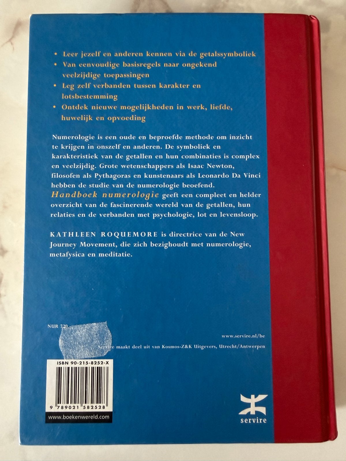 Handboek Numerologie - Kathleen Roquemore, Boeken, Ophalen of Verzenden, Zo goed als nieuw, Spiritualiteit algemeen, Achtergrond en Informatie