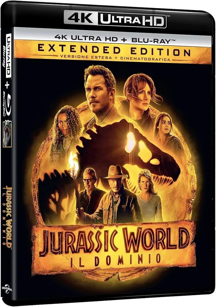 Jurassic Park: Dominion 4K UHD Blu-Ray IT NLO (Geseald), Ophalen of Verzenden, Nieuw in verpakking, Actie