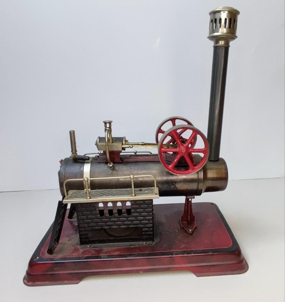 Antieke Doll & Co Stoommachine. Compleet en werkend., Ophalen of Verzenden