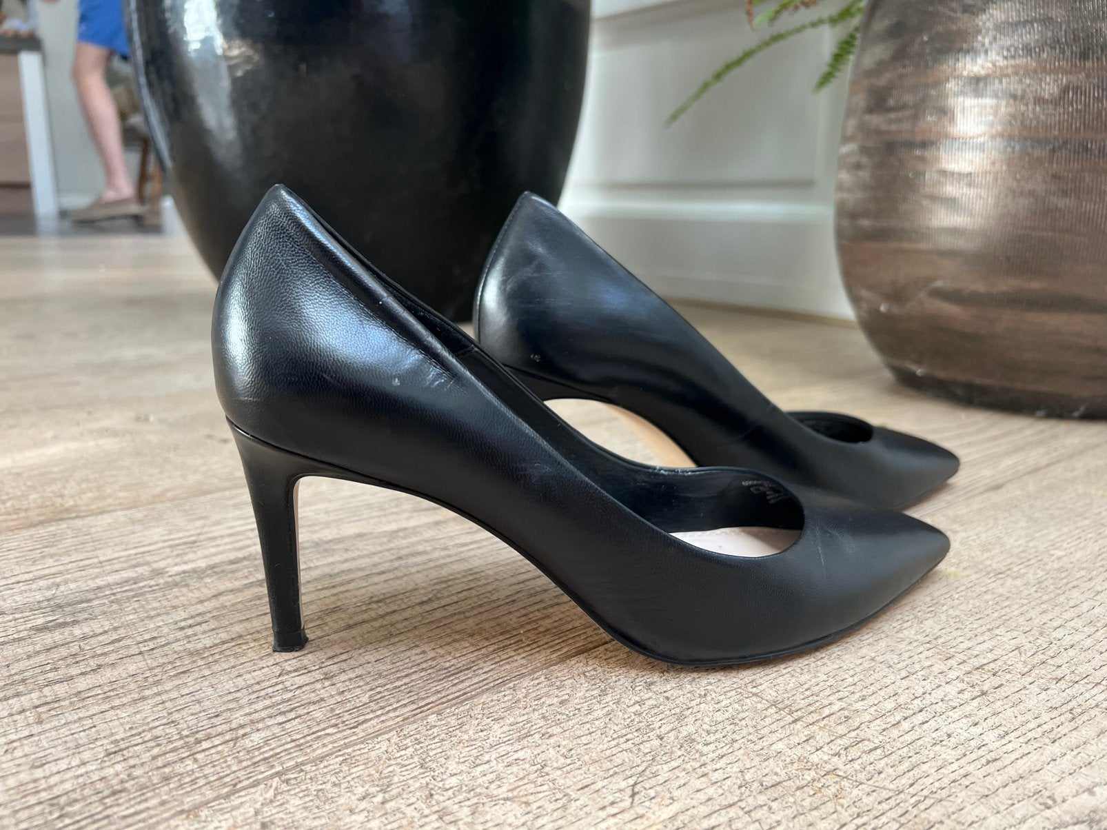 Zwarte pump Zara maat 40, Ophalen of Verzenden, Zo goed als nieuw, Zwart