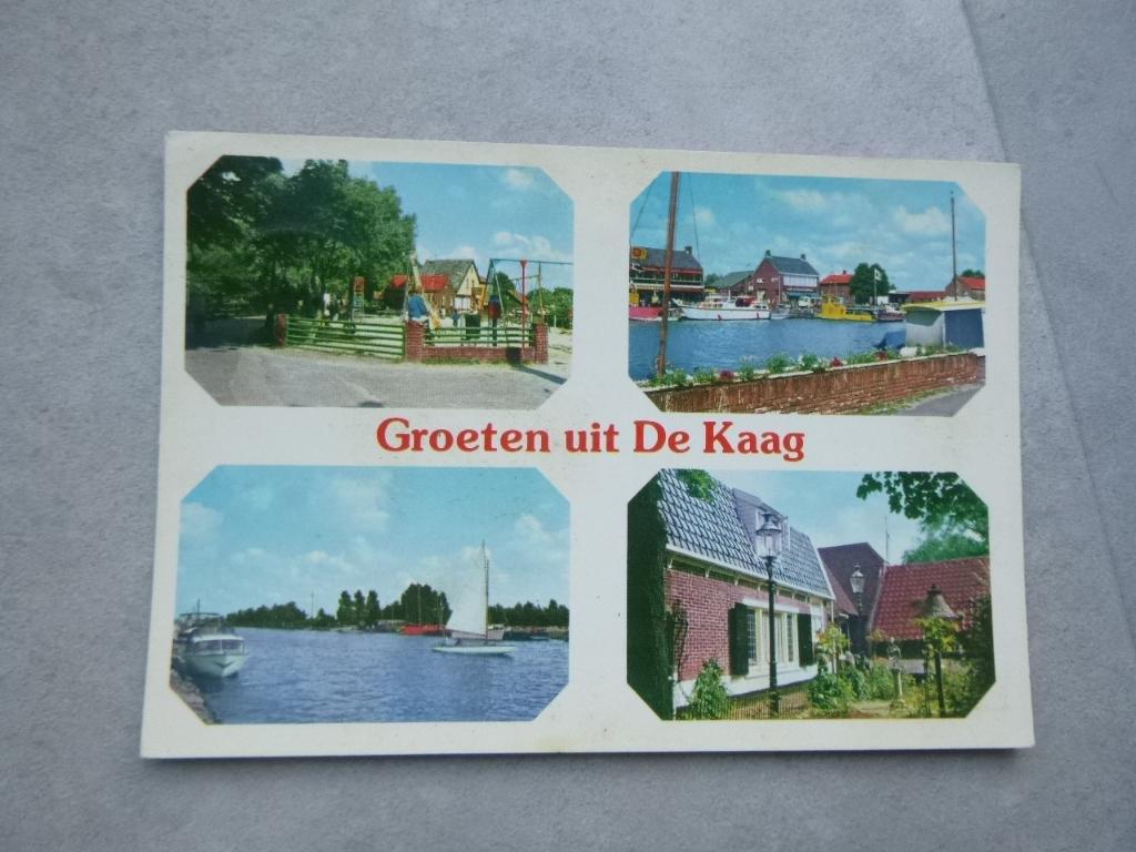 de Kaag, speeltuin/boten, Verzenden, 1980 tot heden, Gelopen, Noord-Brabant