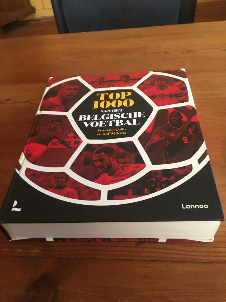 voetbalboek- Top 1000 van het Belgische voetbal- Nieuw !!, Ophalen of Verzenden, Nieuw, Balsport