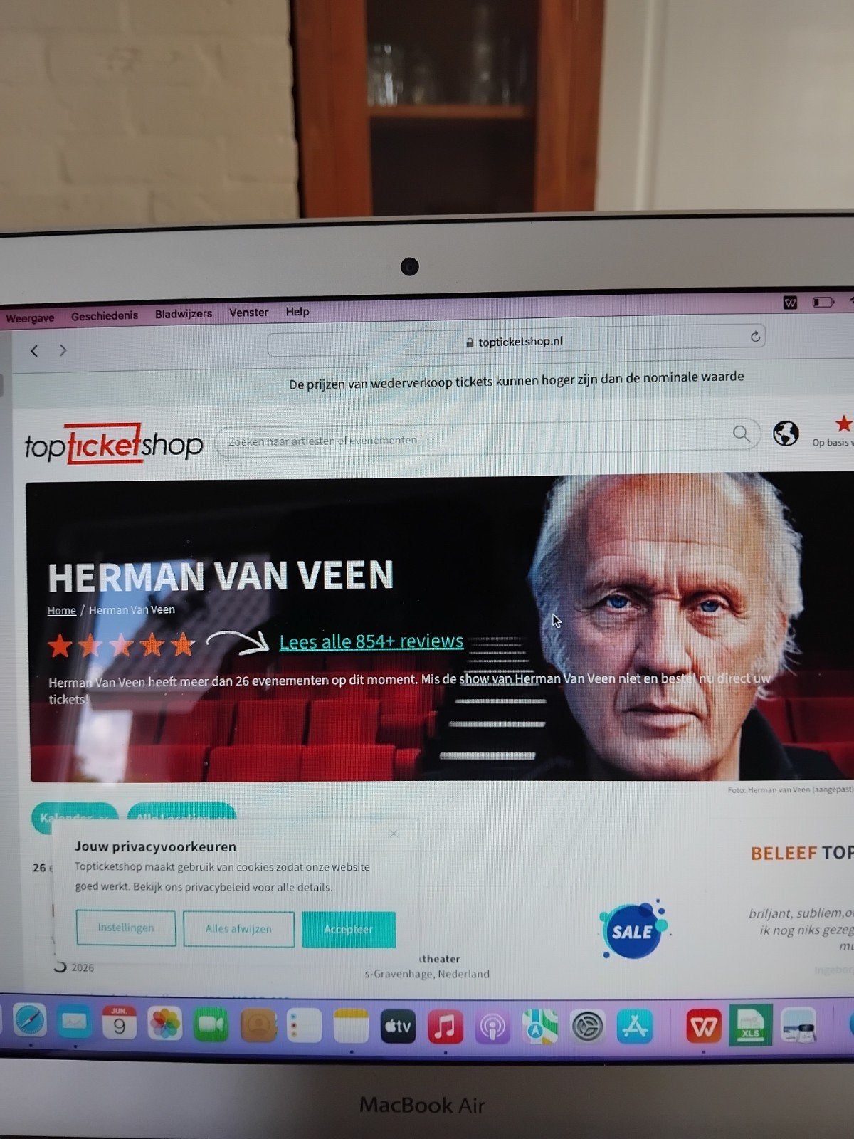 Voorstelling Hetman van Veen. Openluchttheater Eibergen woen, Twee personen, Januari