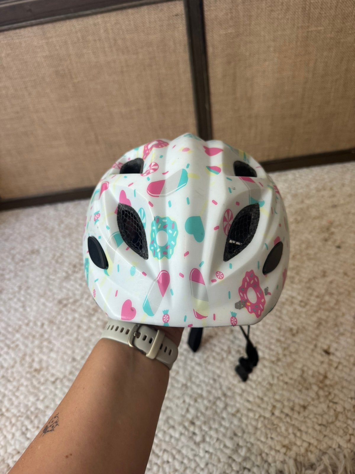Fietshelm Polisport zgan kind maat XS, Ophalen of Verzenden, Zo goed als nieuw, XS