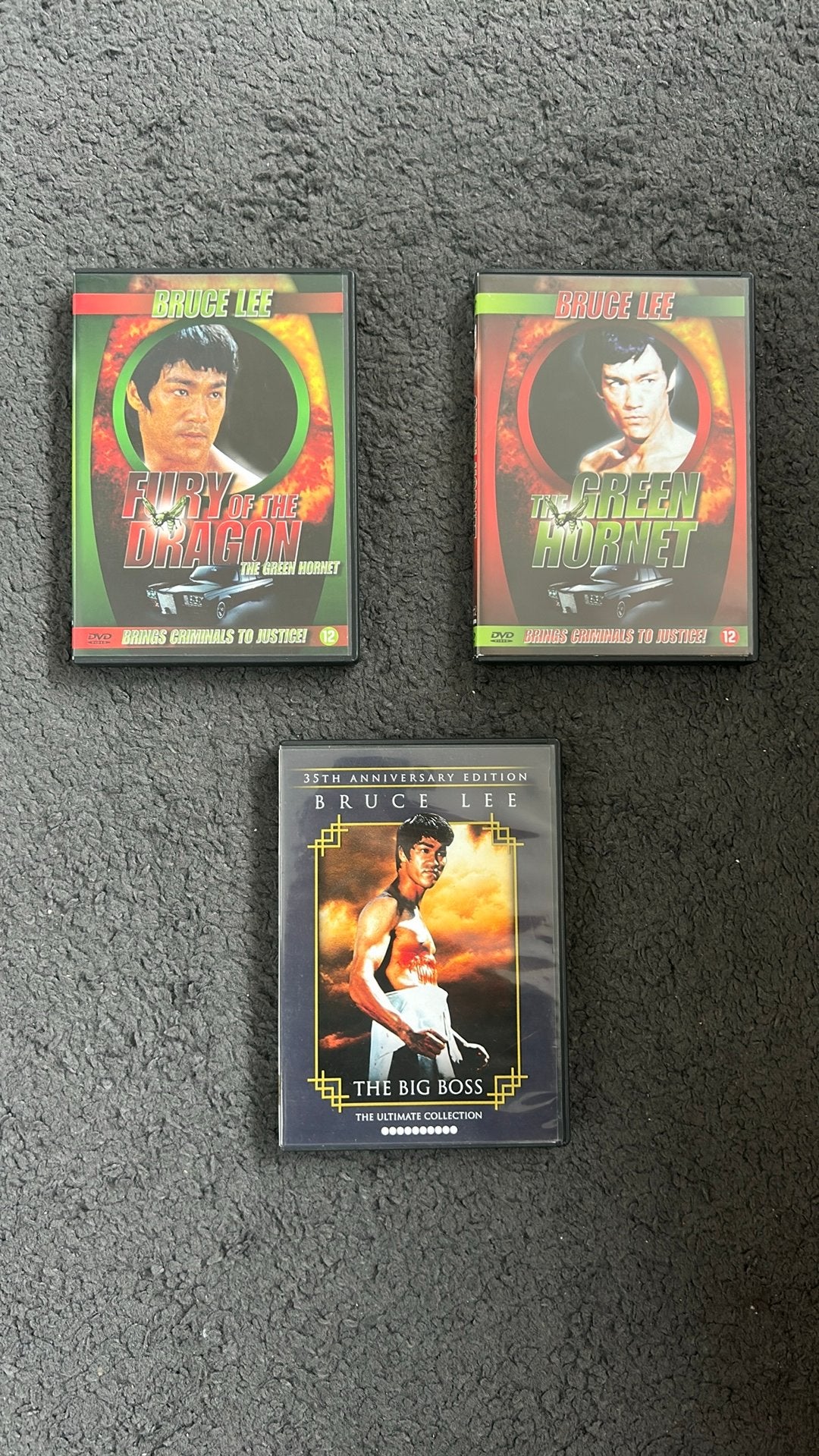 3 klassieke films Bruce Lee (DVD), 1 speler, Ophalen, Zo goed als nieuw, Overige modellen