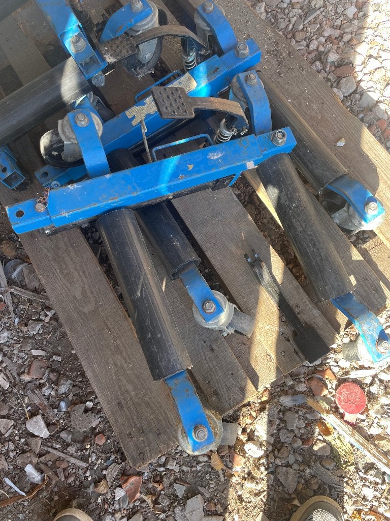 Auto jack, Ophalen, Gebruikt