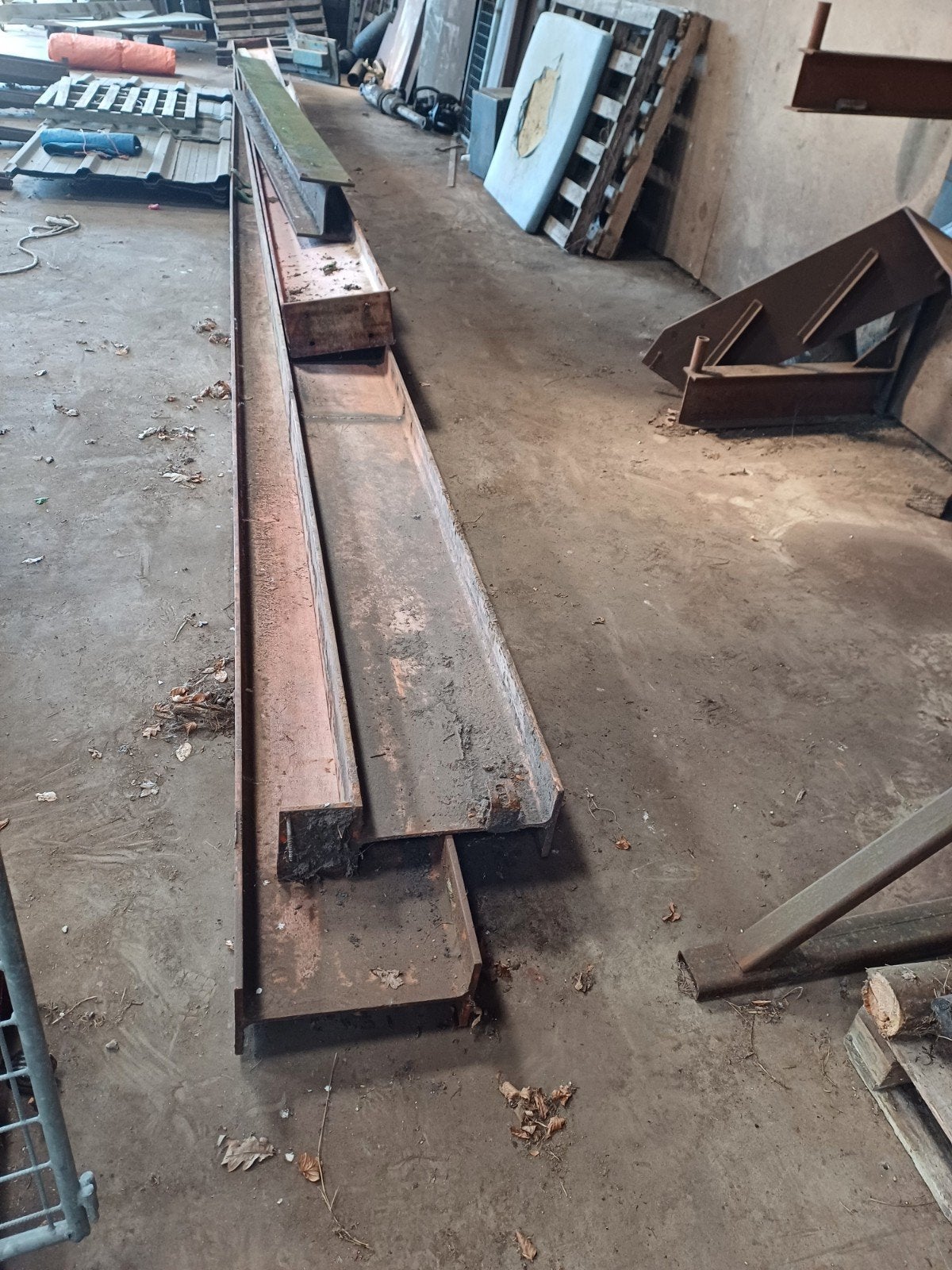 Diverse ijzeren balken., Doe-het-zelf en Verbouw, Metalen, Ophalen of Verzenden