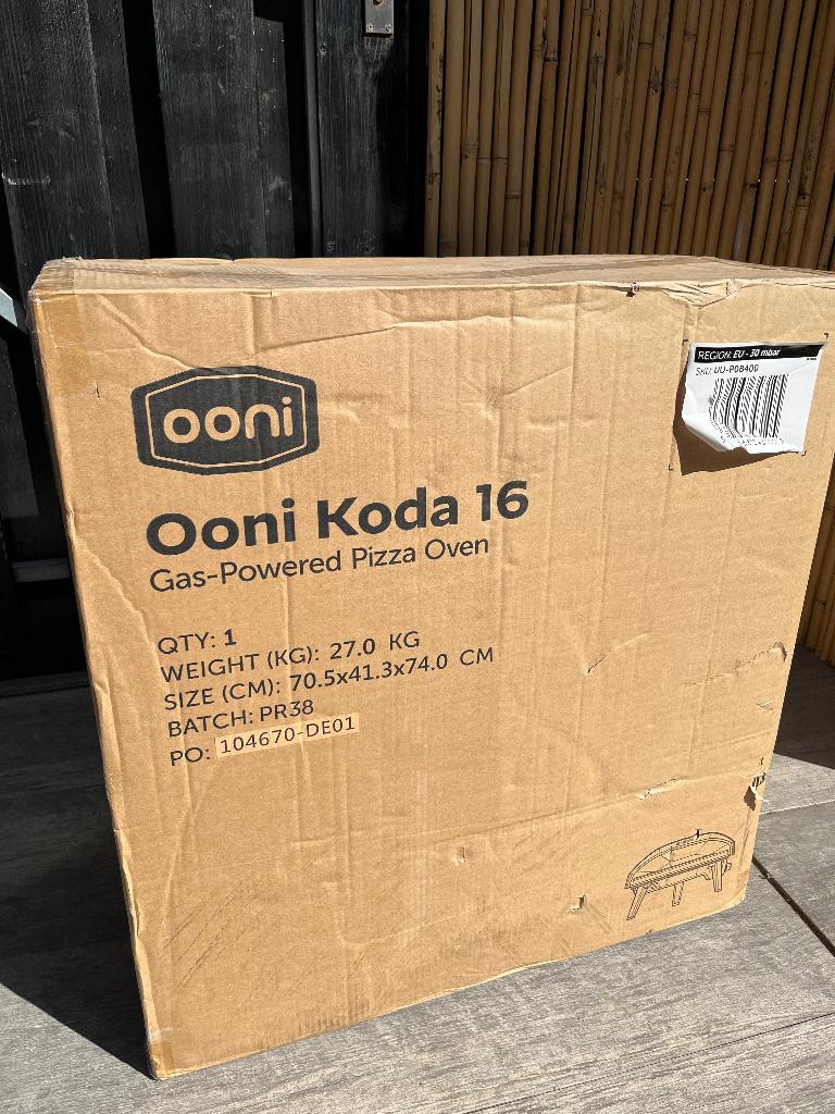 Ooni koda 16, Tuin en Terras, Pizzaovens, Ophalen, Nieuw, Ooni