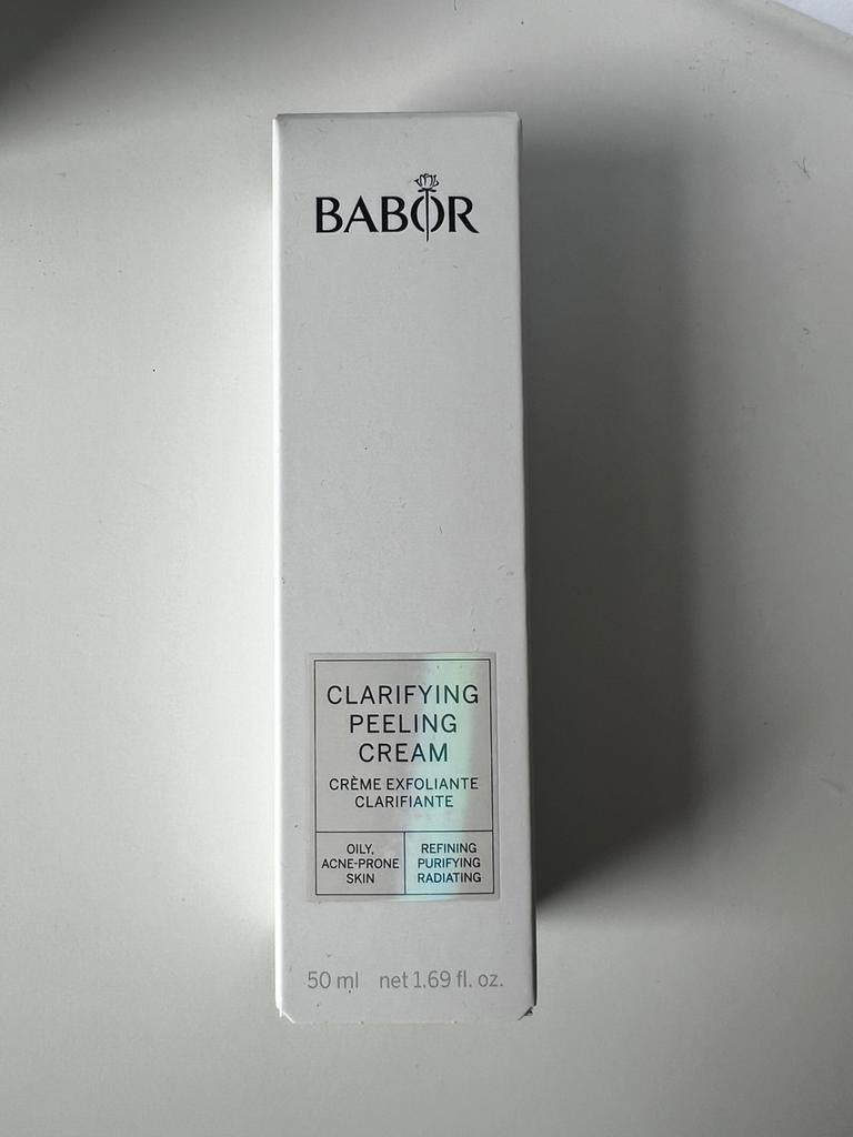 Babor clarifying peeling cream (nieuw in doos), Ophalen, Nieuw, Gehele gezicht