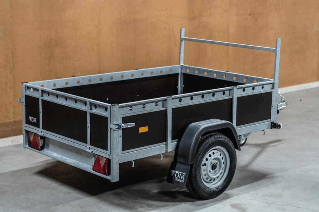 VDM ongeremde bakwagen 220x130 cm NIEUW, Ophalen, Zo goed als nieuw
