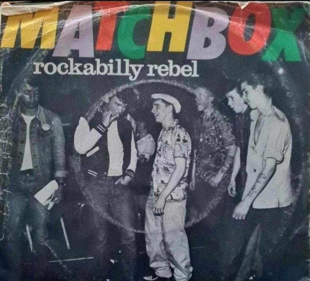 MATCHBOX  - ROCKABILLY REBEL (HOES BESCHADIGD), Ophalen of Verzenden, Gebruikt