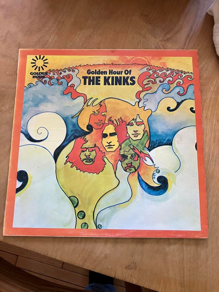 The Kinks - Golden Hour Of The Kinks LP (1971), Cd's en Dvd's, Vinyl | Pop, Gebruikt, Ophalen of Verzenden, 1970 - 1979, Complilatie