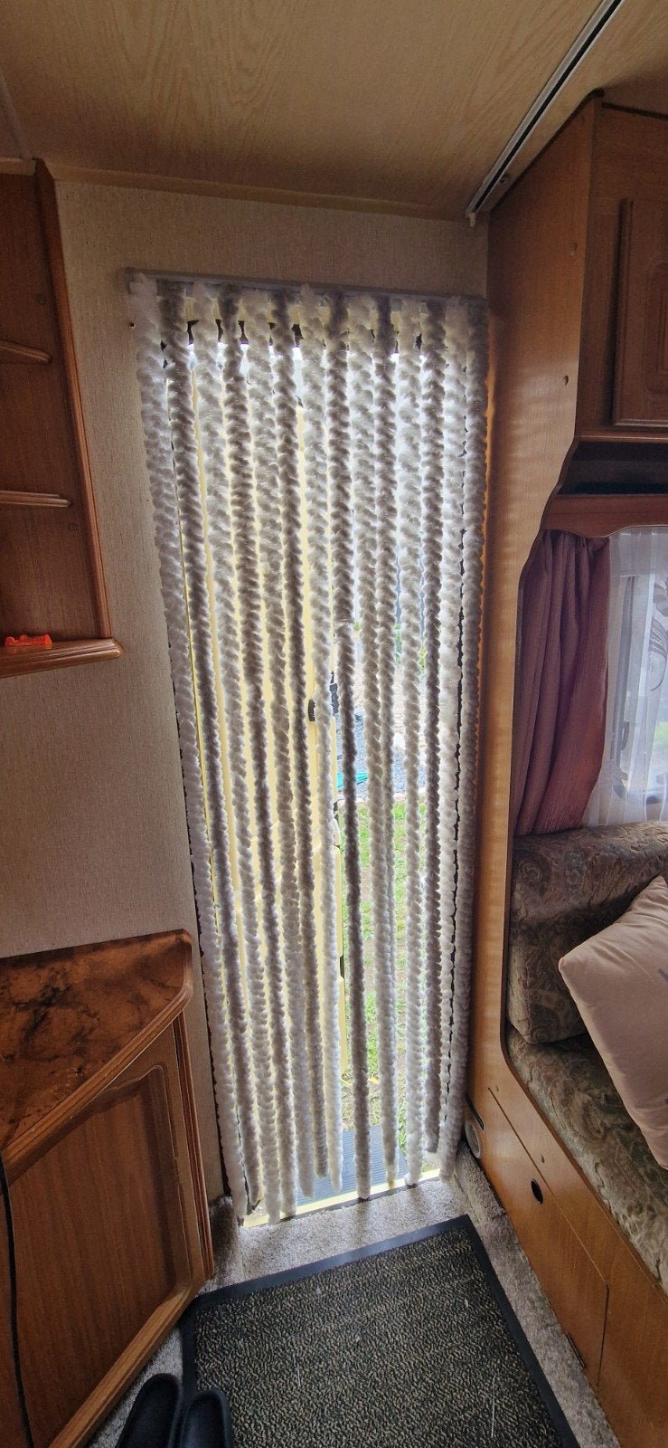 Deurgordijn voor caravan of camper, Caravans en Kamperen, Caravan accessoires, Ophalen of Verzenden, Gebruikt