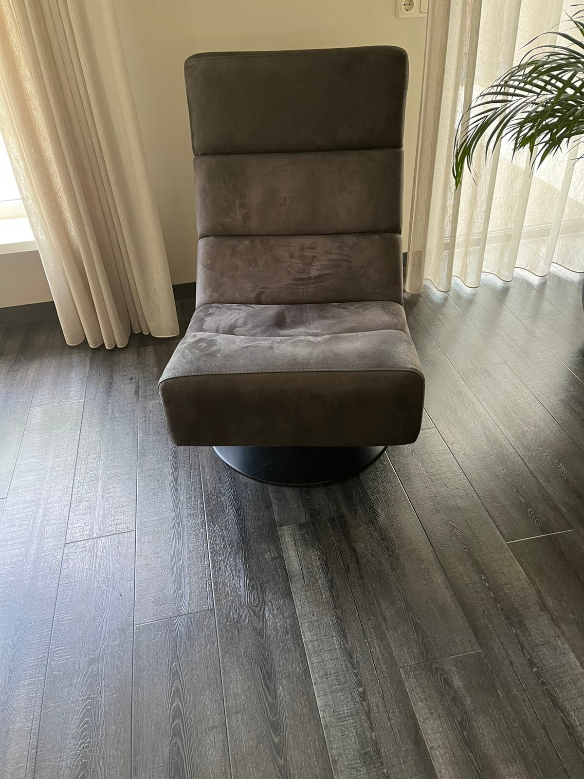 Draaistoel, Huis en Inrichting, Ophalen, Zo goed als nieuw, Minder dan 75 cm, 50 tot 75 cm