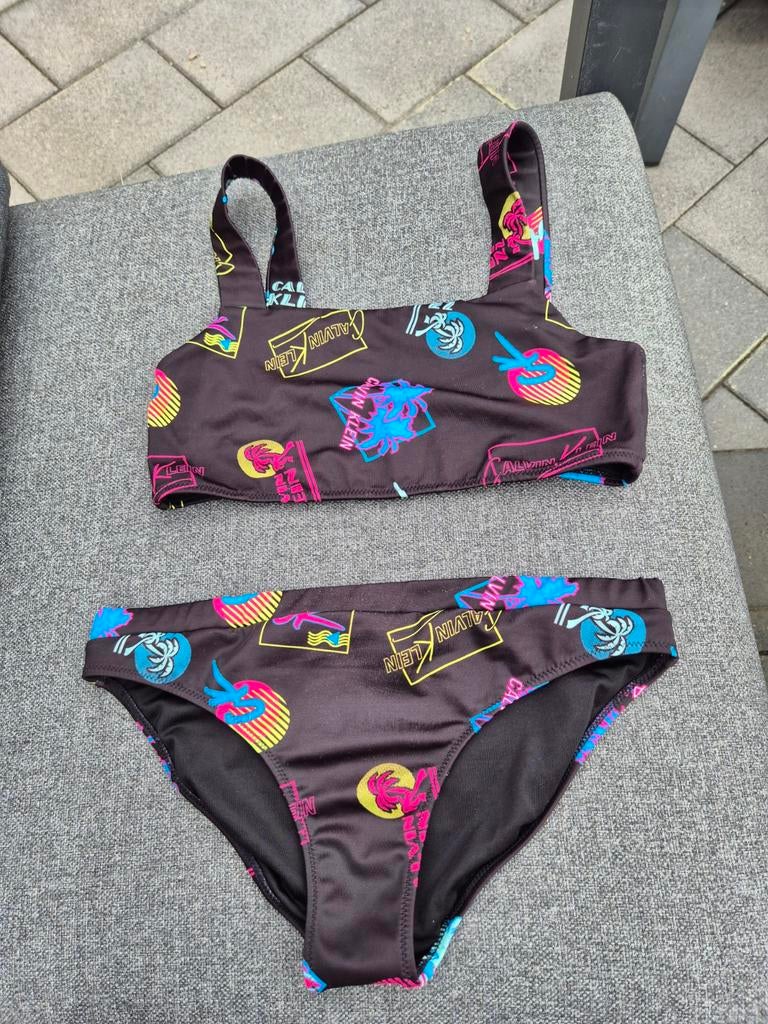 Calvin Klein bikini maat 14 - 16 = maat 164, Kinderen en Baby's, Kinderkleding | Maat 164, Meisje, Sport- of Zwemkleding, Zo goed als nieuw