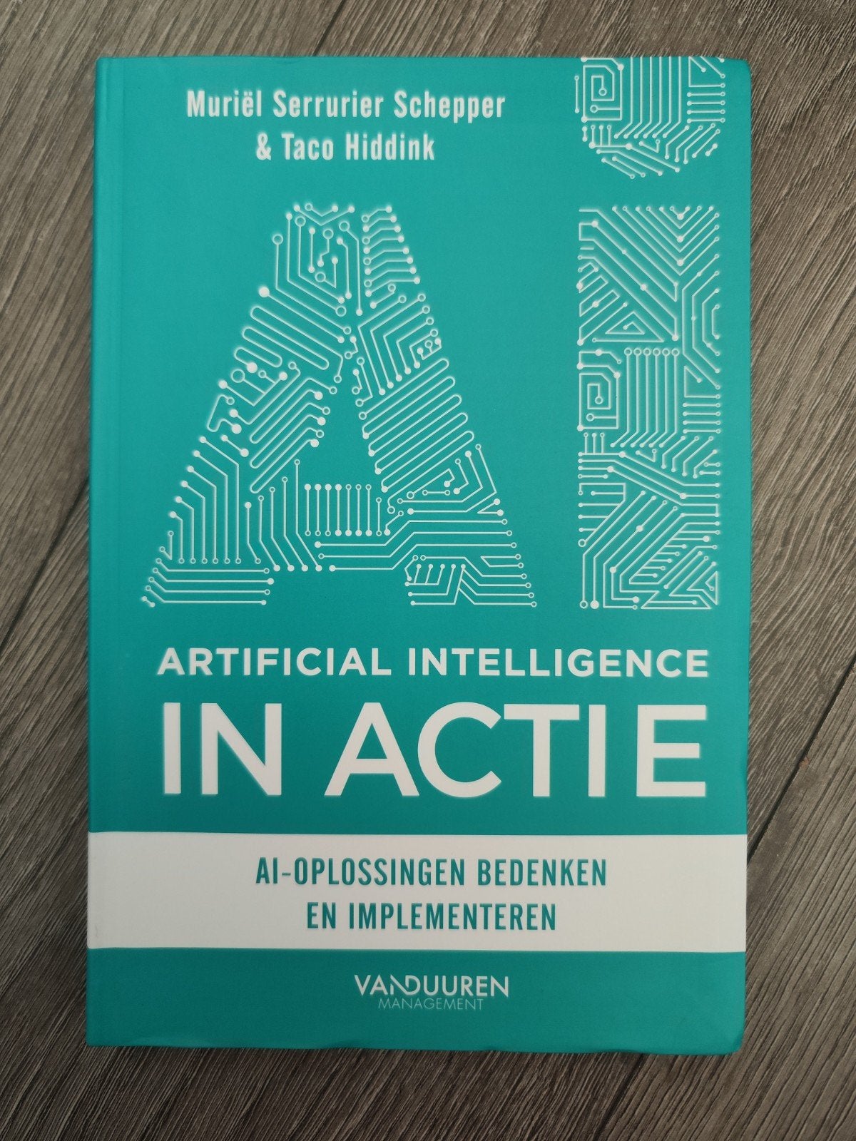 Artificial Intelligence in actie – Muriël Serrurier Schepper, Taco Hiddink; Muriël Serrurier Schepper, Ophalen of Verzenden, Management