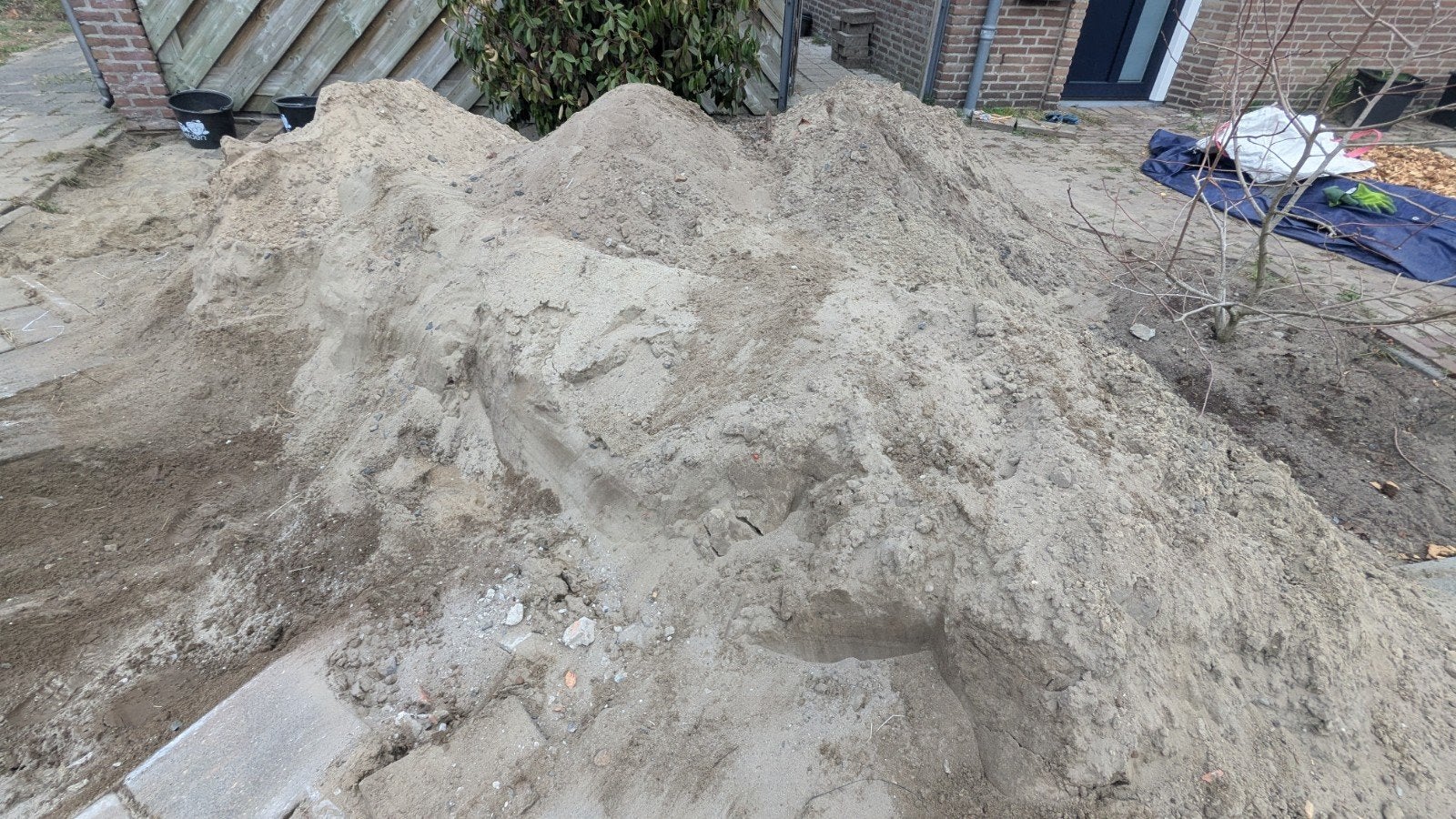 Gratis zand af te halen in Rosmalen, Ophalen, Gebruikt, Ophoogzand