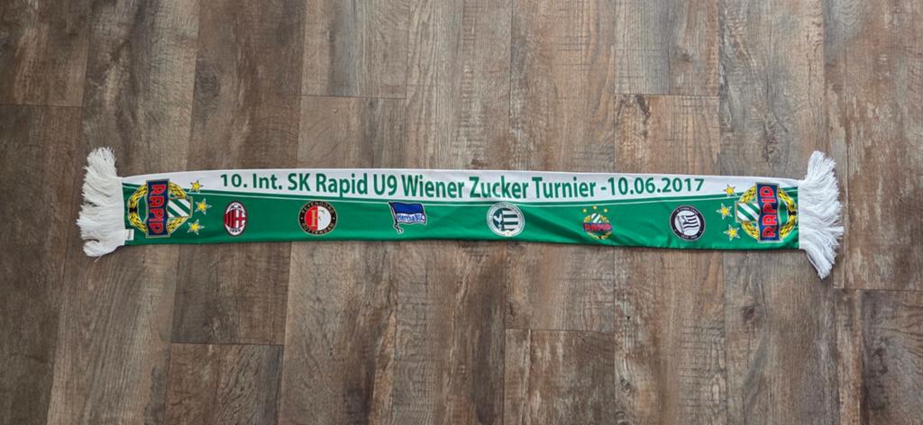 Sjaal Rapid Wien, Ophalen of Verzenden, Zo goed als nieuw, Buitenlandse clubs, Vaantje of Sjaal