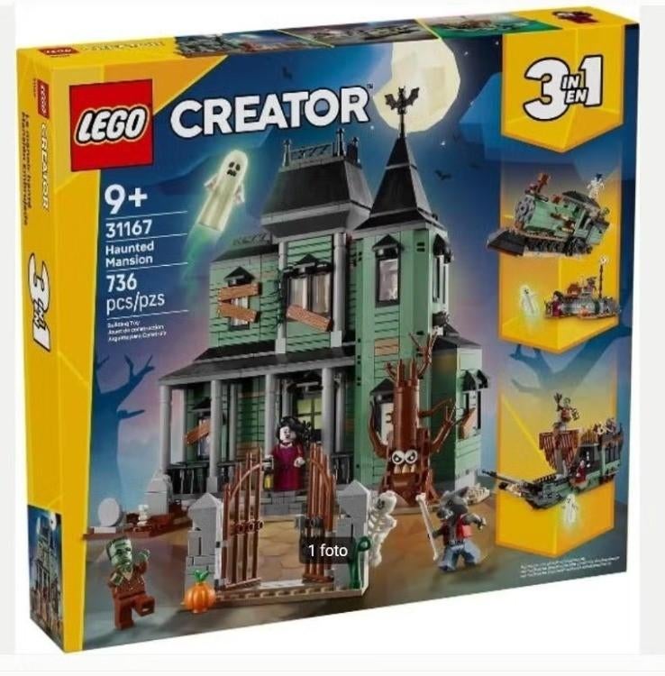 Lego Creator 31167 - Spookhuis NIEUW IN DOOS, Lego, Nieuw, Ophalen of Verzenden, Ongeopend/sealed