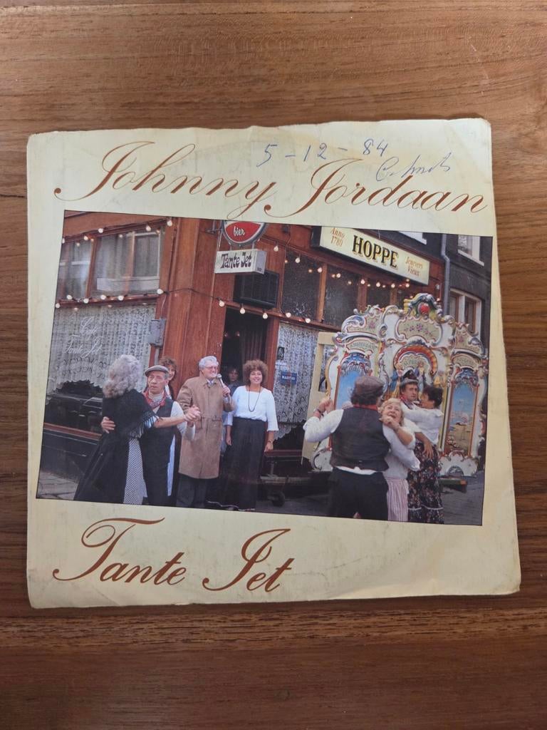 Johnny Jordaan - Tante Jet, Gebruikt, 7 inch, Single, Ophalen of Verzenden