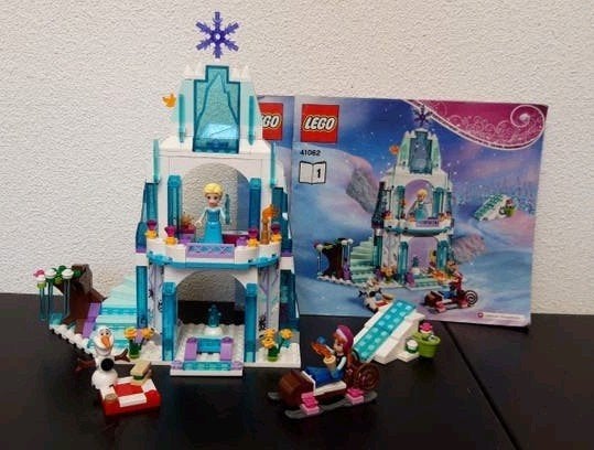 Lego Disney 41062 Elsa's fonkelende ijskasteel, Lego, Ophalen of Verzenden, Zo goed als nieuw, Disney